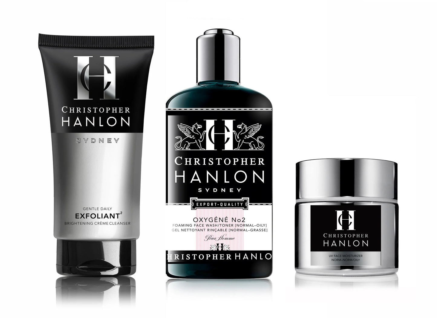 3-Step SKINCARE SYSTEM | MEN | Normal + Norm - Oily