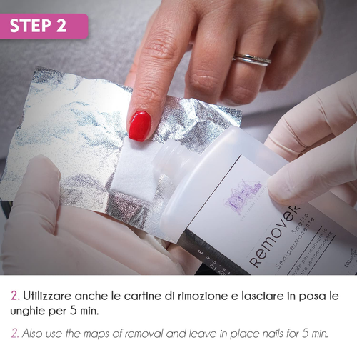 Remover Smalto Semipermanente Acetone Puro 100 ml