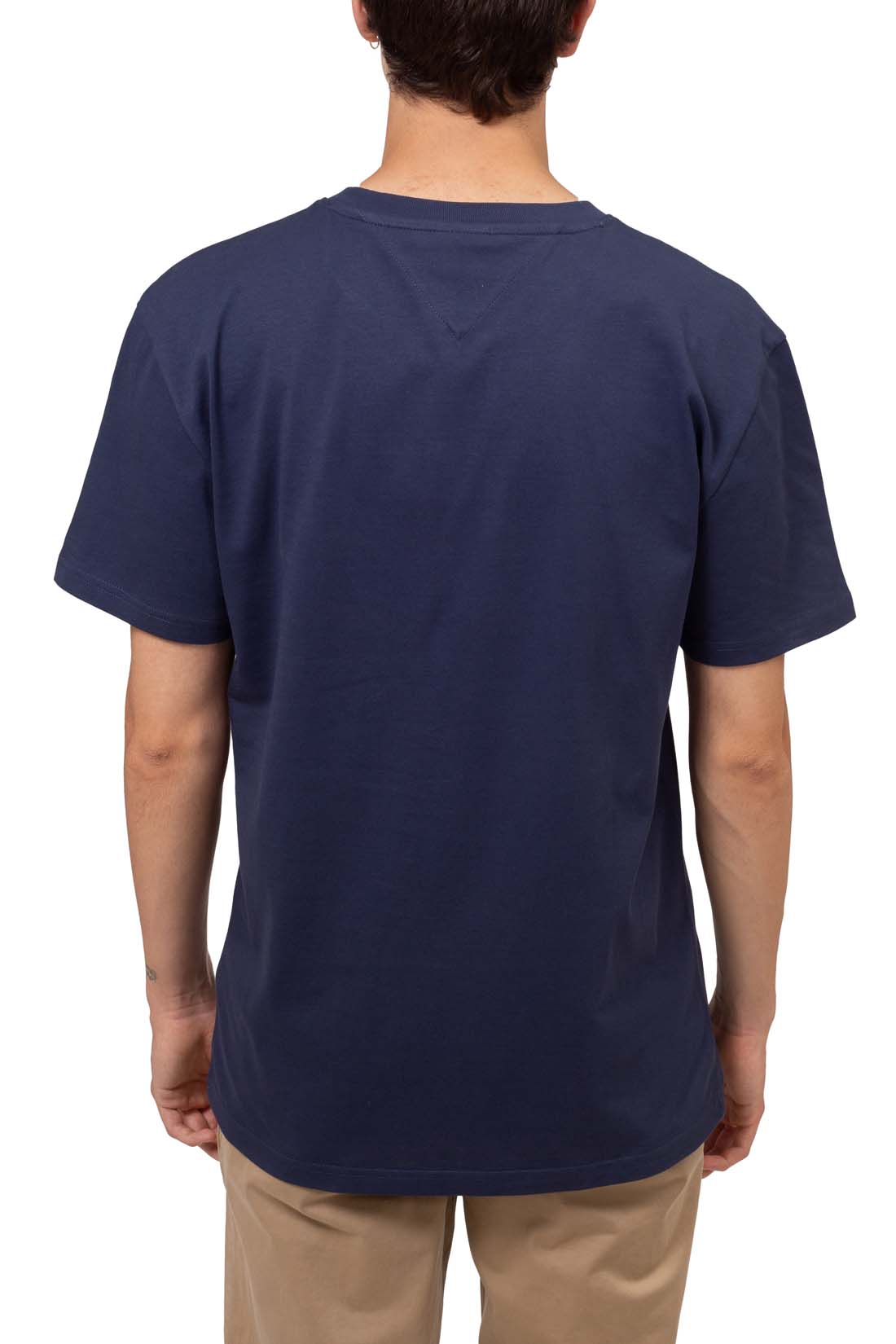 TOMMY JEANS - Men's regular T-shirt with tonal logo embroidered  - Size XL