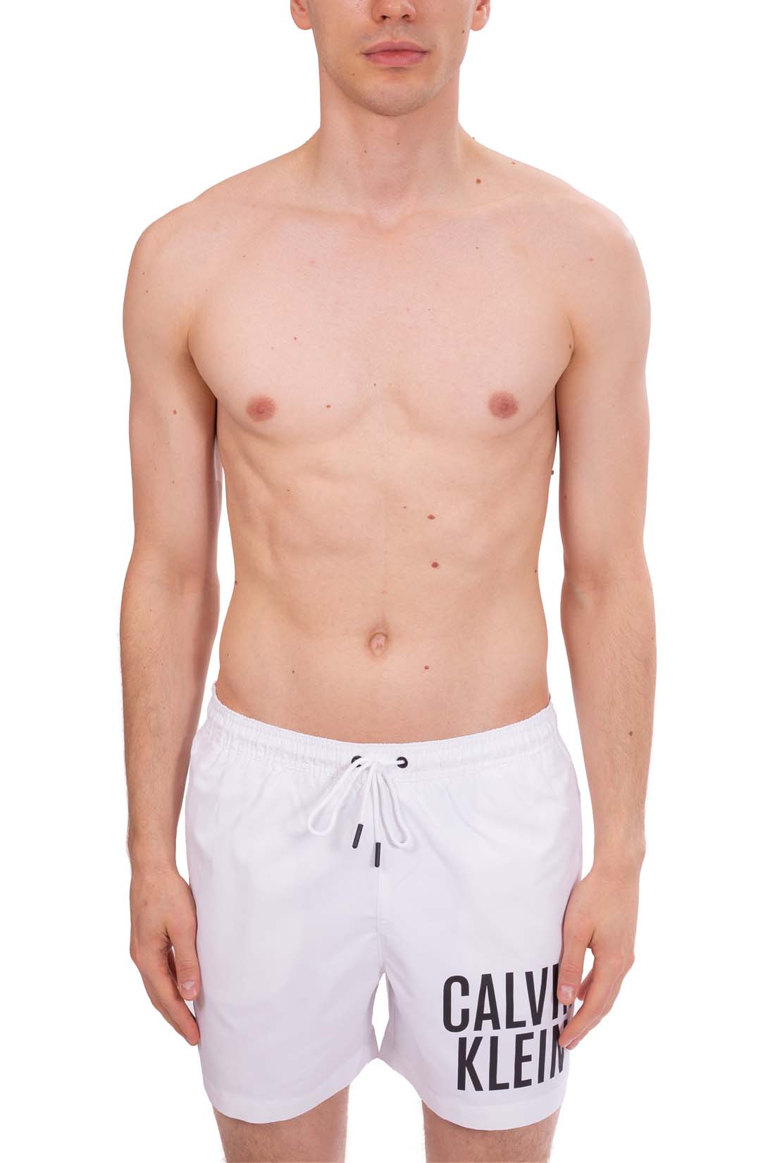 CALVIN KLEIN - Men's swim shorts with bold logo