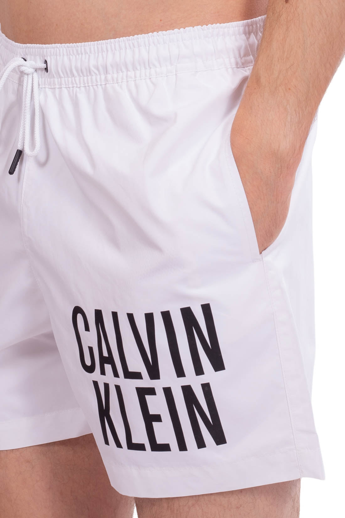 CALVIN KLEIN - Men's swim shorts with bold logo