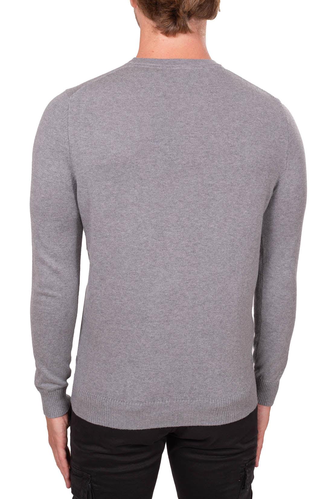 LYLE & SCOTT - Men's essential wool logo sweater  - Size KN400VCW635-M