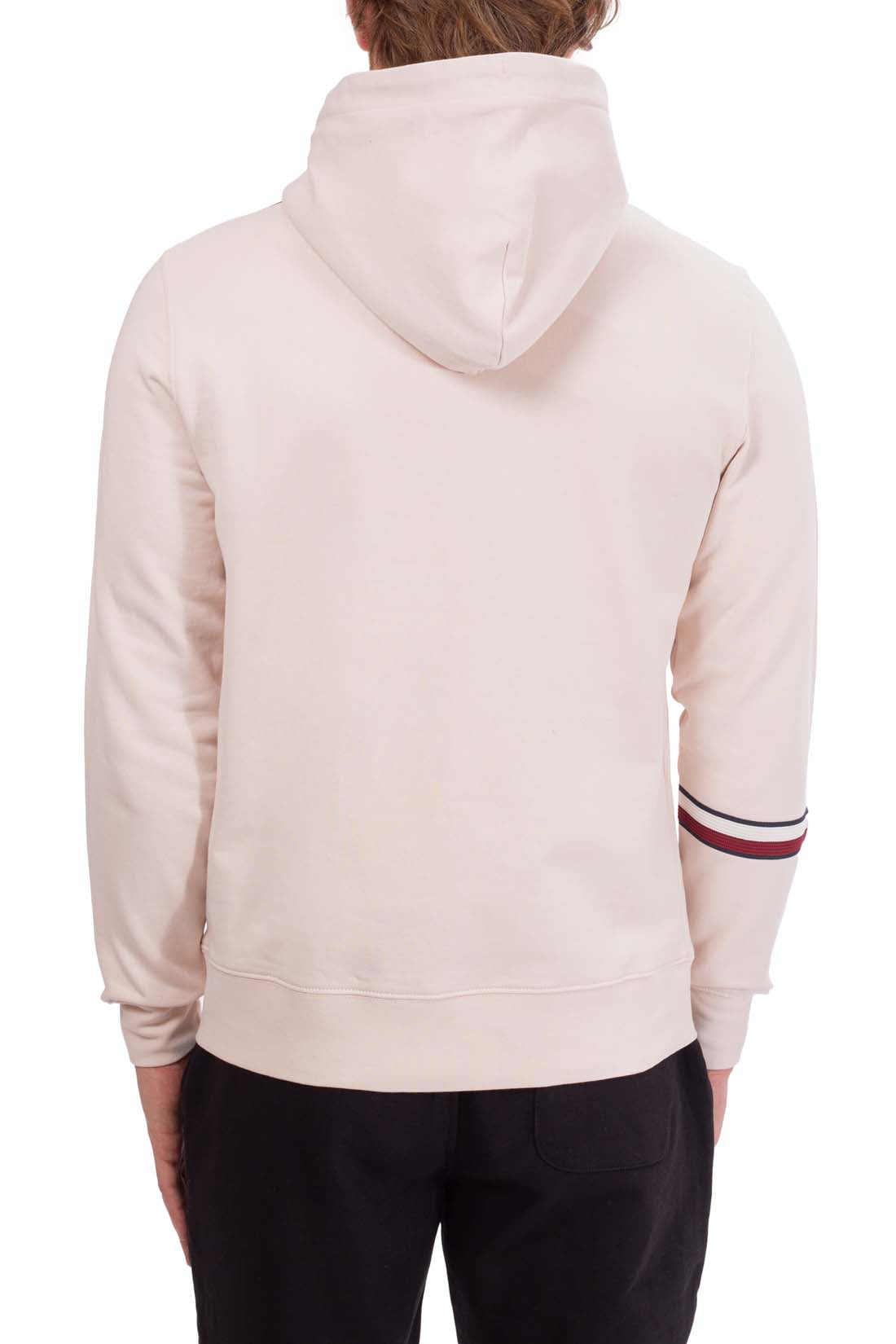 TOMMY HILFIGER - Men's hoodie with signature taping