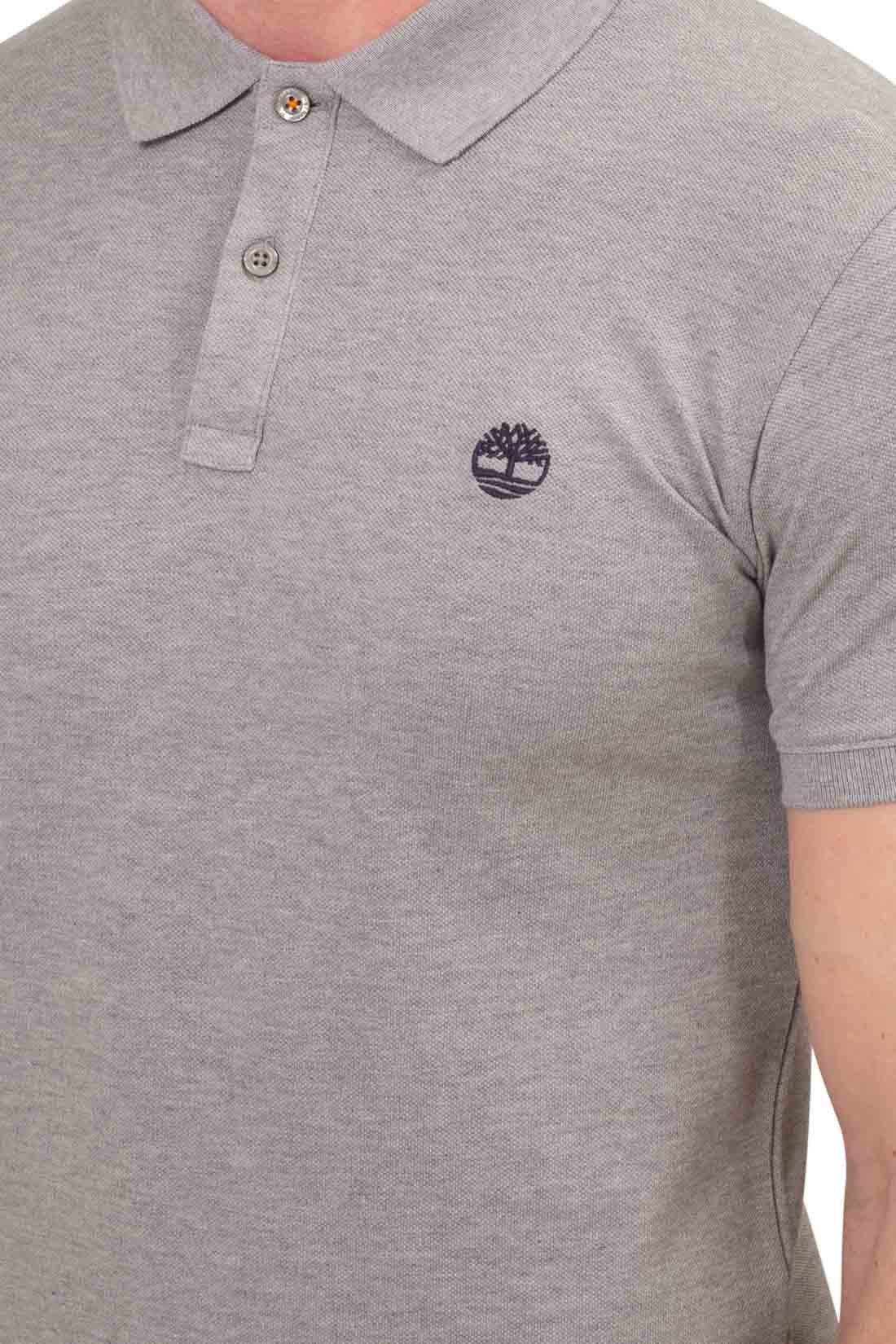 TIMBERLAND - Men's slim polo shirt with logo  - Size S