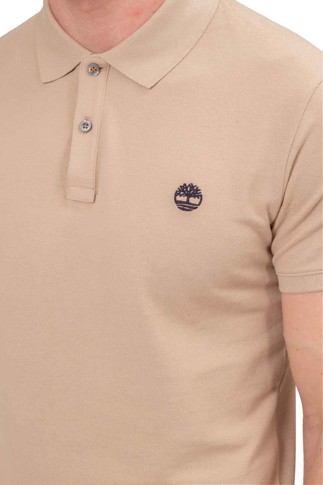 TIMBERLAND - Men's slim polo shirt with logo  - Size S