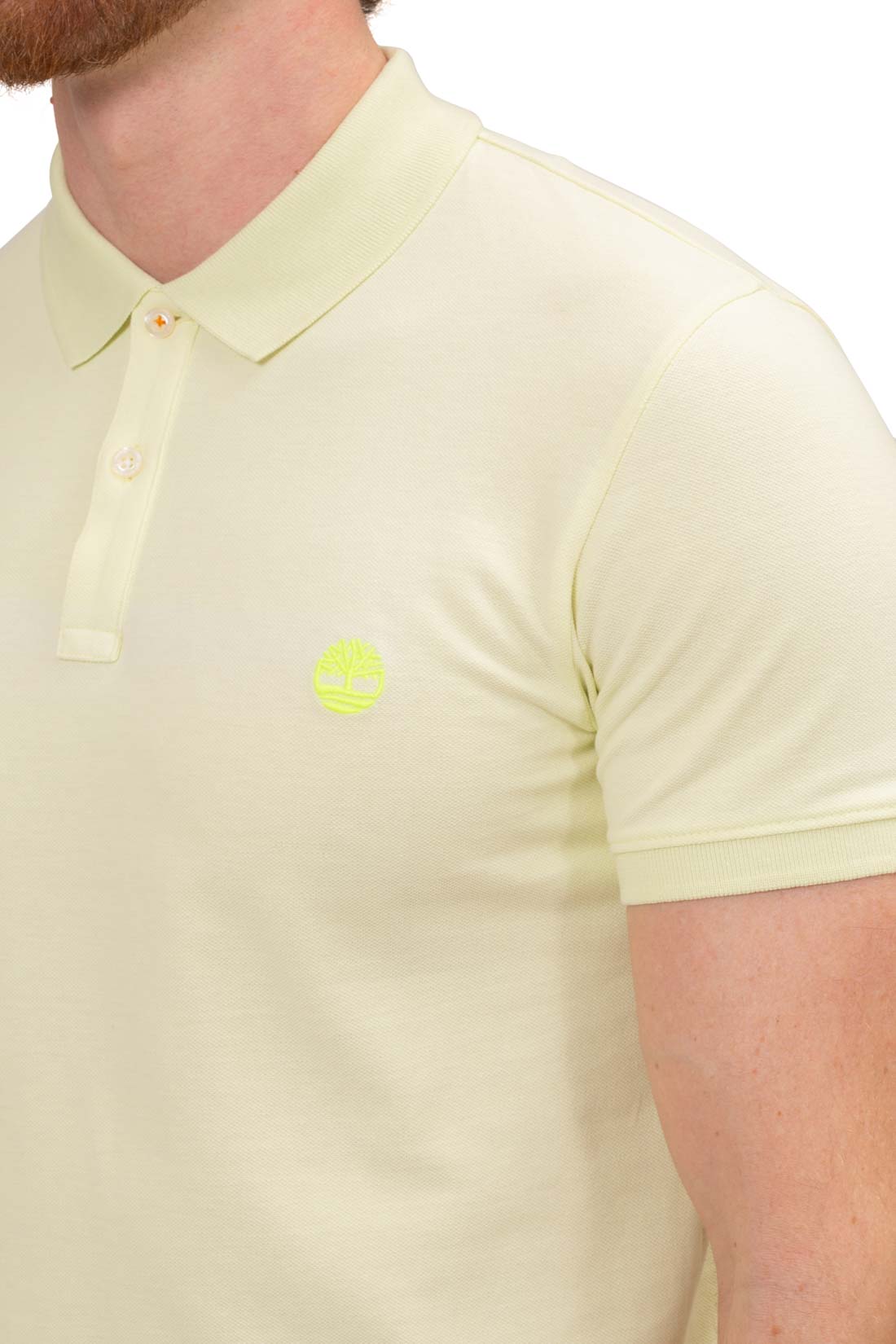 TIMBERLAND - Men's slim polo shirt with logo  - Size S
