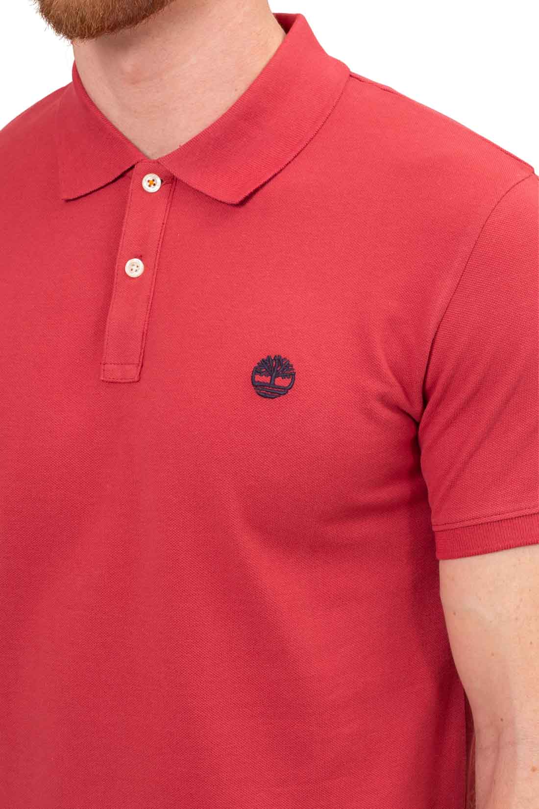 TIMBERLAND - Men's slim polo shirt with logo  - Size S