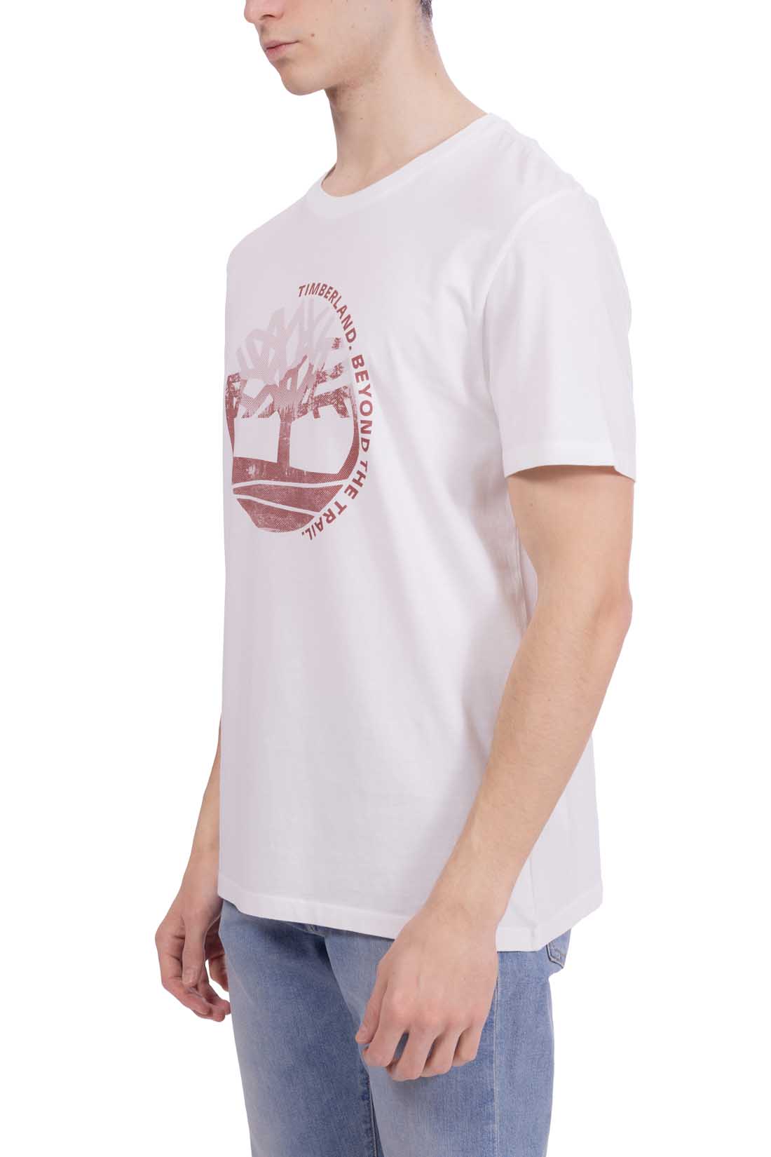 TIMBERLAND - Men's regular T-shirt with graphic print  - Size XXL