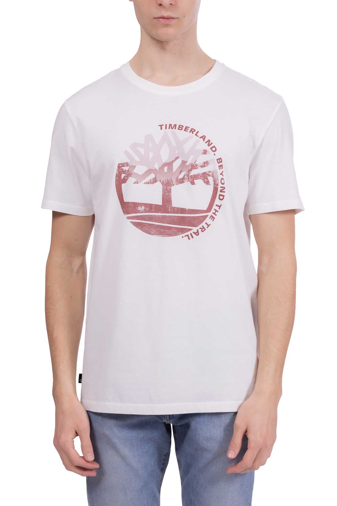 TIMBERLAND - Men's regular T-shirt with graphic print  - Size XXL