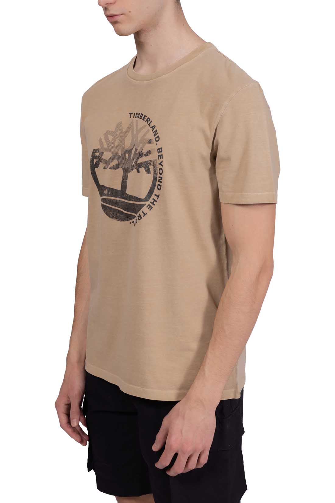 TIMBERLAND - Men's regular T-shirt with graphic print  - Size XXL