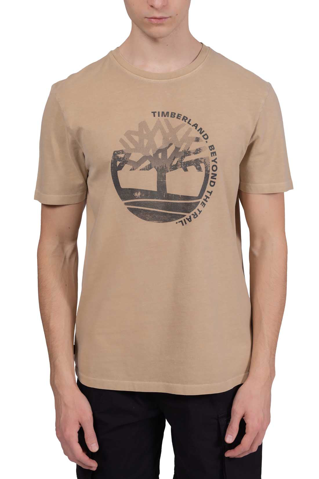TIMBERLAND - Men's regular T-shirt with graphic print  - Size XXL