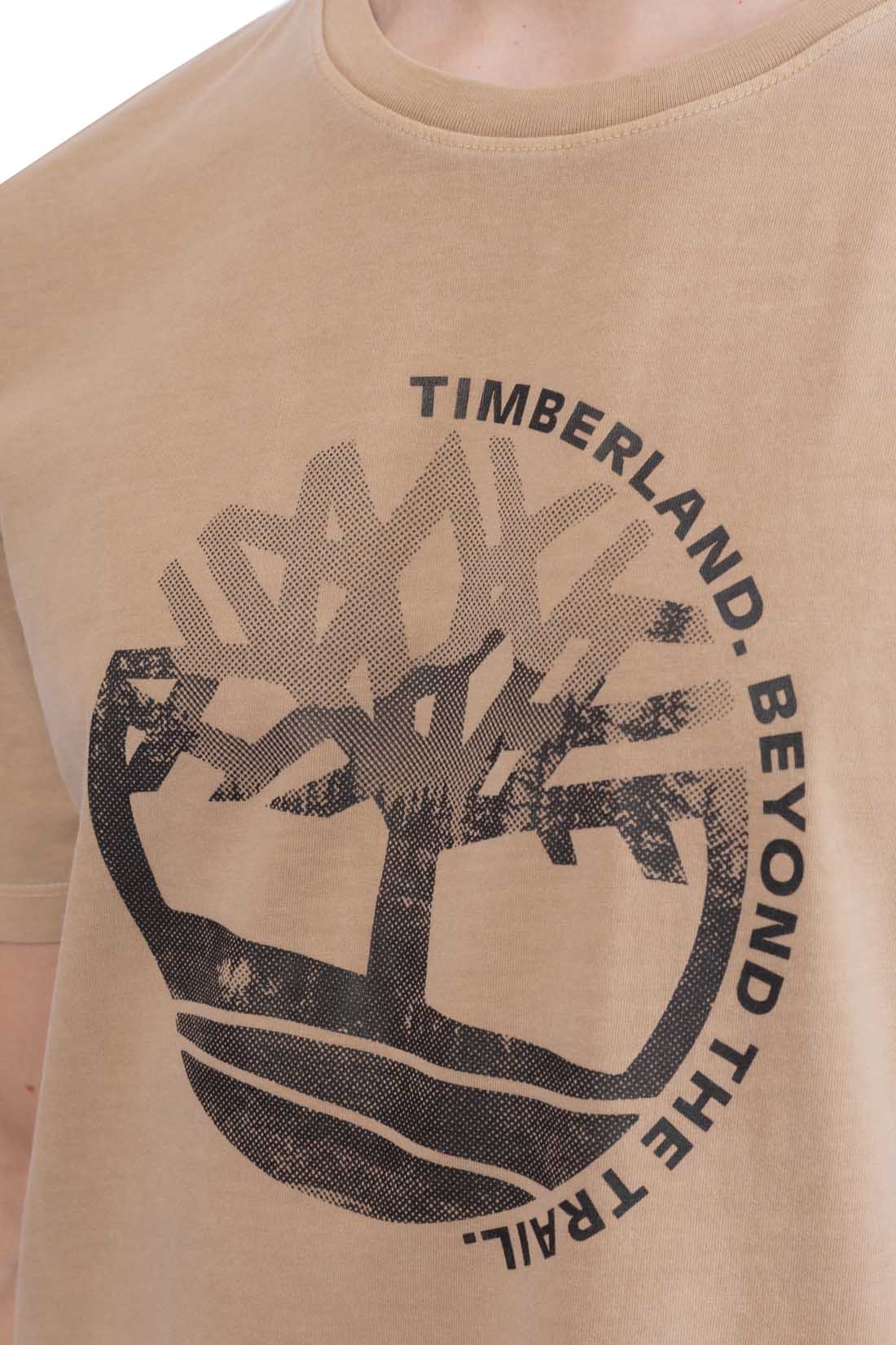 TIMBERLAND - Men's regular T-shirt with graphic print  - Size XXL